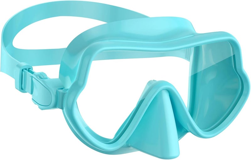 W WSTOO WSTOO Frameless Swim Goggles with Nose Cover for Adults, Panoramic Anti-Glare & Anti-Fog Tempered Glass Lenses, and Perfect Seal Food-Grade Silicone Skirt, Suitable for Snorkelling and Diving - Image 1